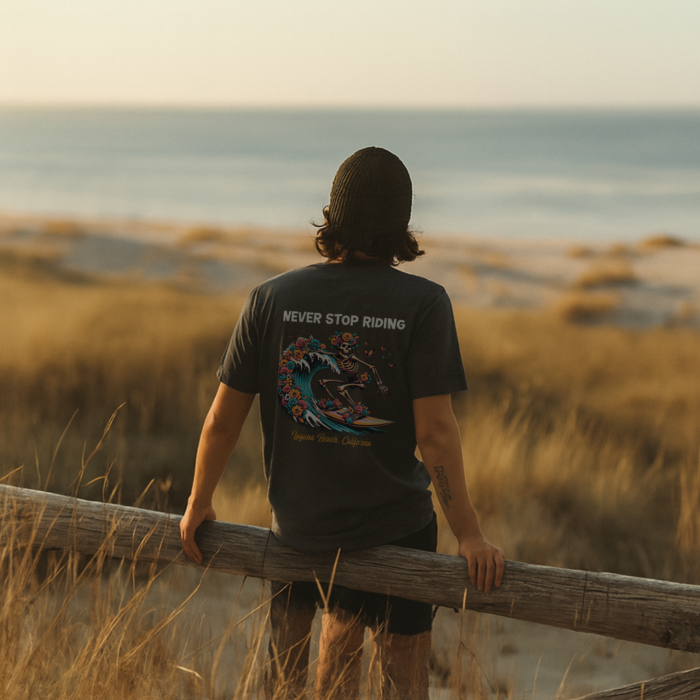 Never stop riding - Tee