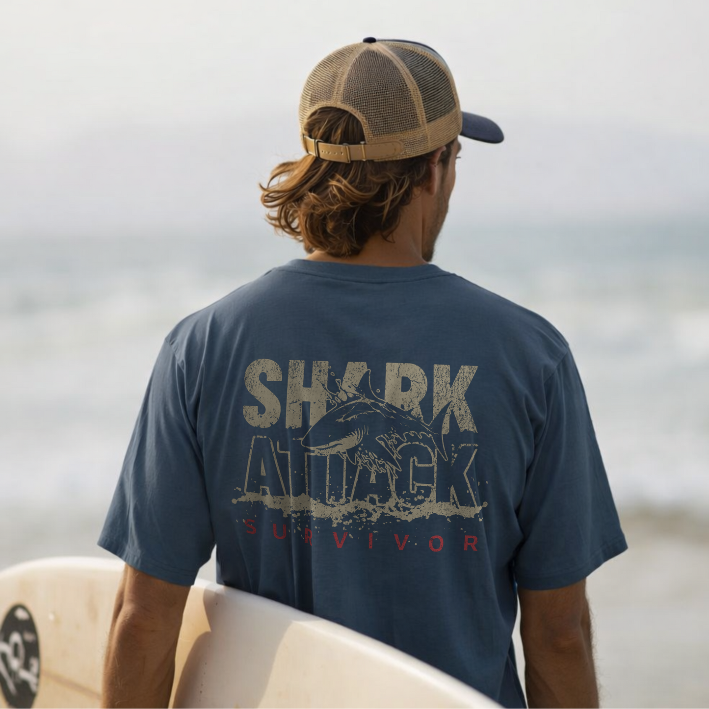 Shark Attack Survivor - Tee