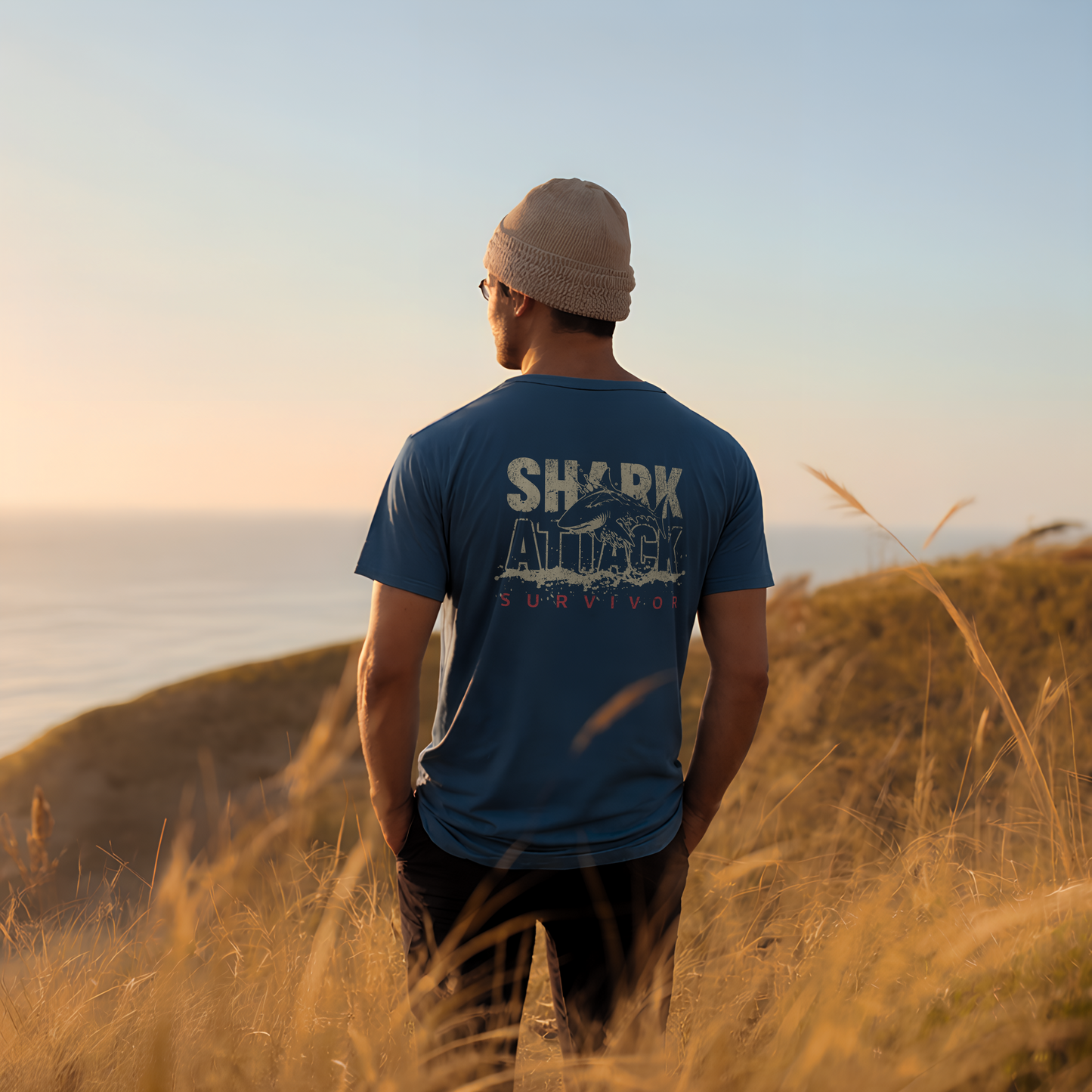 Shark Attack Survivor - Tee