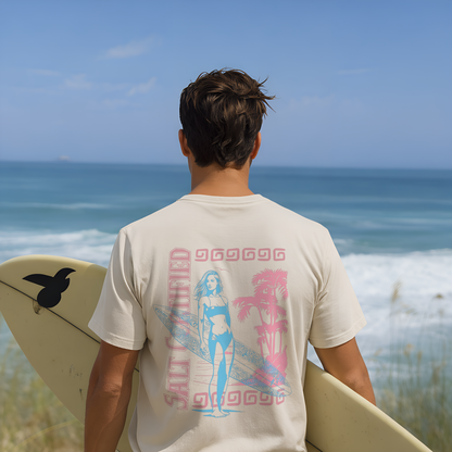 Surf Lady Pink - Tee